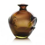 Michael Harris for Mdina, a studio glass Pulled Ear vase