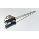 A George V novelty silver letter opener, James Fenton, Birmingham 1915, in the form of an officer'