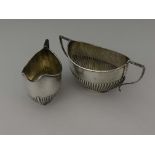 An Edwardian silver jug and bowl, Williams Ltd., Birmingham 1901