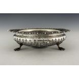 An Edwardian reticulated silver bowl, James Dixon and Son, Sheffield 1903