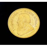 South Africa, 22ct gold Krugerrand 1975, obv. Paul Kruger bust left, rev. Springbok, 34.1g