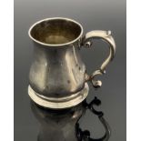 A George II silver mug, Humphrey Payne, London 1740