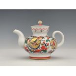 Larisa Grigorieva for Lomonosov, a Soviet Russian Roosters teapot