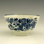 A Caughley blue and white bowl
