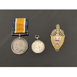British commemorative medals, silver and enamelled Mayoress medal related to Solihull awarded to Mrs