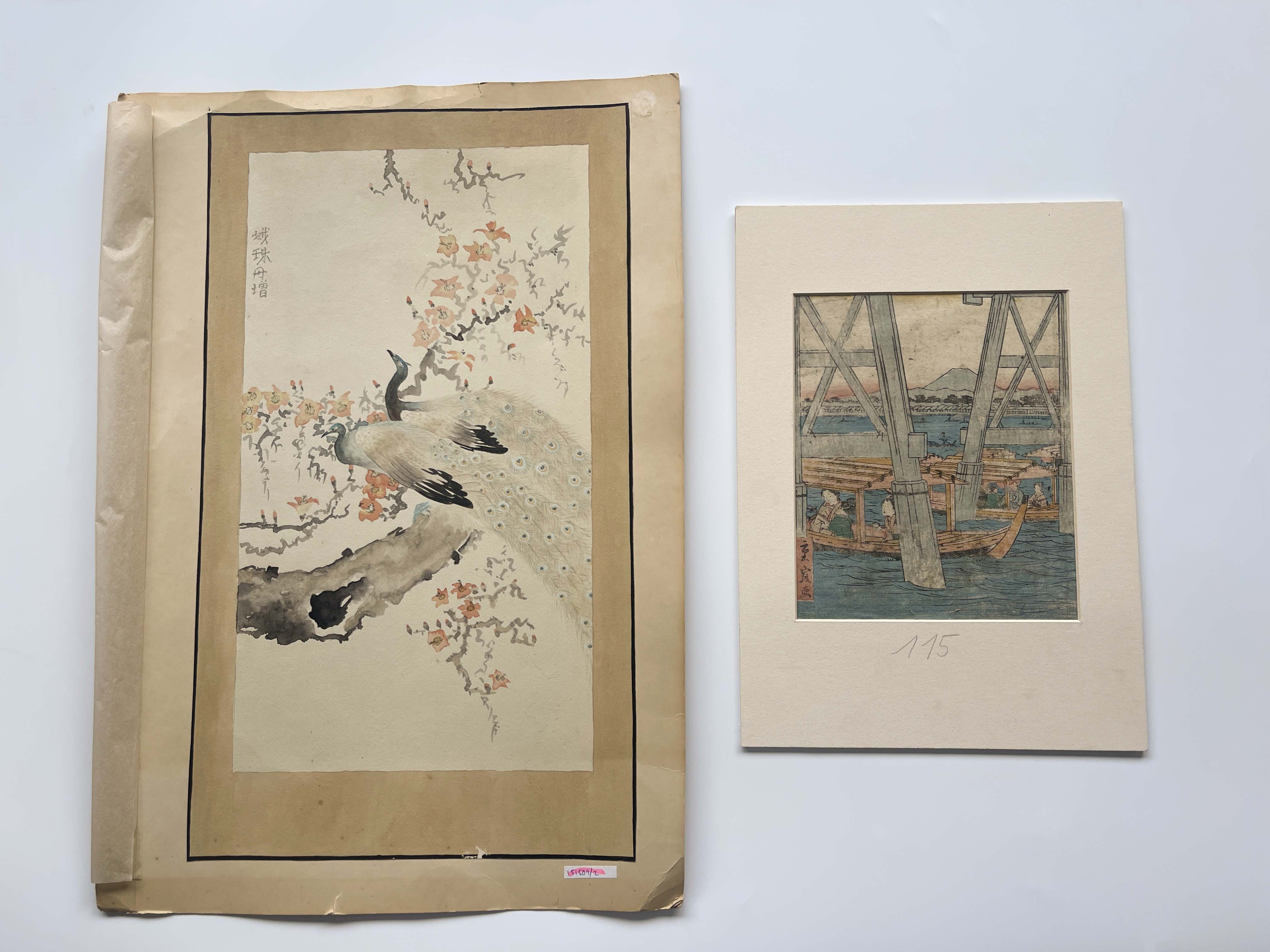 Japanese woodcut prints, a collection of assorted colour woodcut prints, to include works after - Bild 2 aus 2