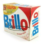 Andy Warhol (American, 1928-1987), Brillo Soap Pads box, multiple, signed in black maker pen, 13.5