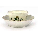 A Worcester James Giles tea bowl and saucer