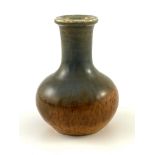 Ruskin Pottery, a small Crystalline glazed vase