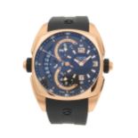 Cyrus, an 18ct rose gold limited edition Klepcys Chronograph wrist watch