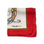 Celine, a Sellerie silk scarf