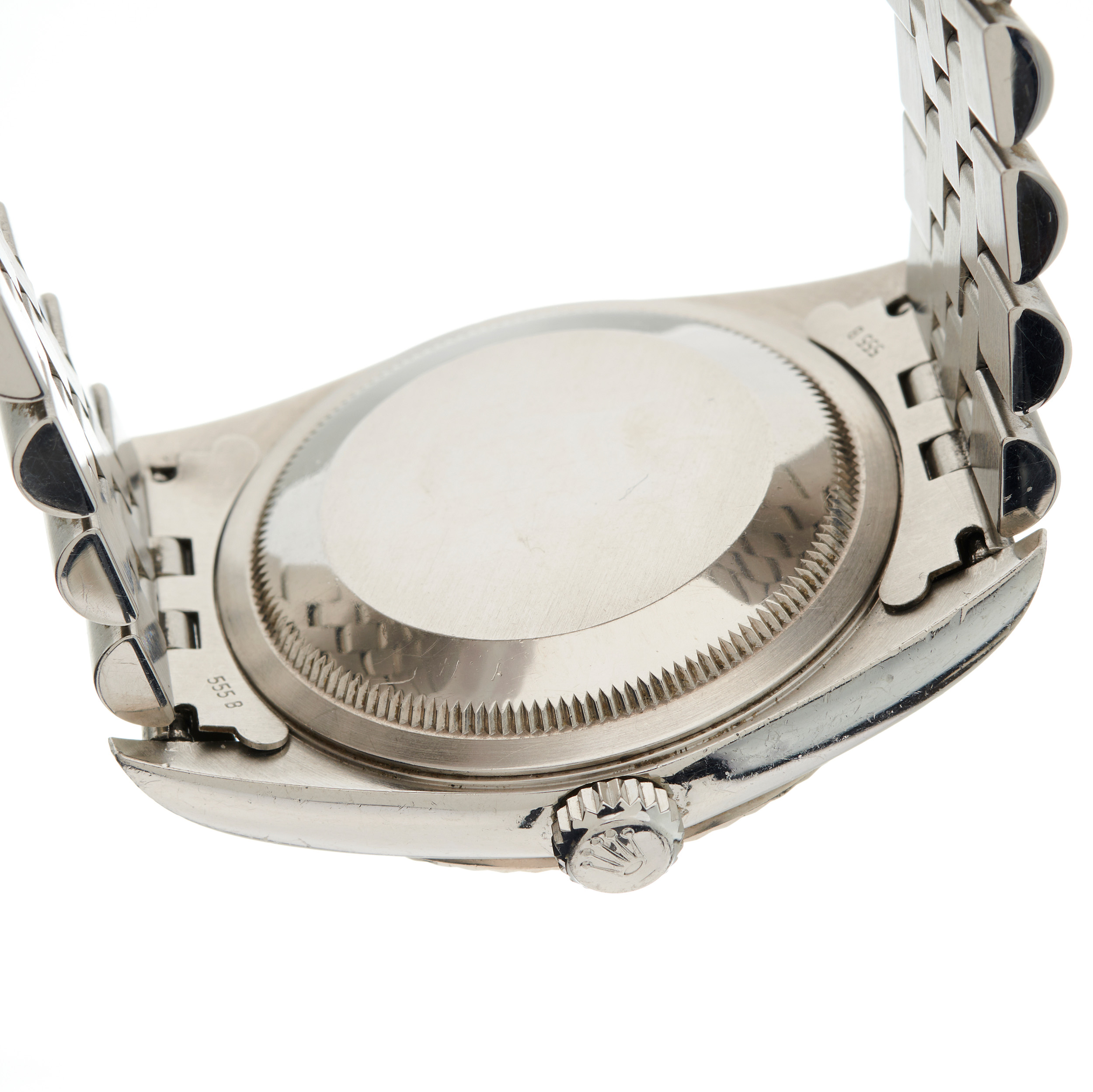 Rolex, a stainless steel Oyster Perpetual Datejust bracelet watch, circa 2003 - Bild 3 aus 4