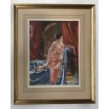 William Russell Flint (British, 1880-1969), Susanna, signed l.r., colour print published by Frost