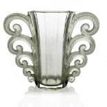 Rene Lalique, Beauvais clear vase, model 1069