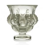 Marc Lalique, a Dampierre glass vase