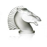 Lalique, a Longchamp B glass car mascot