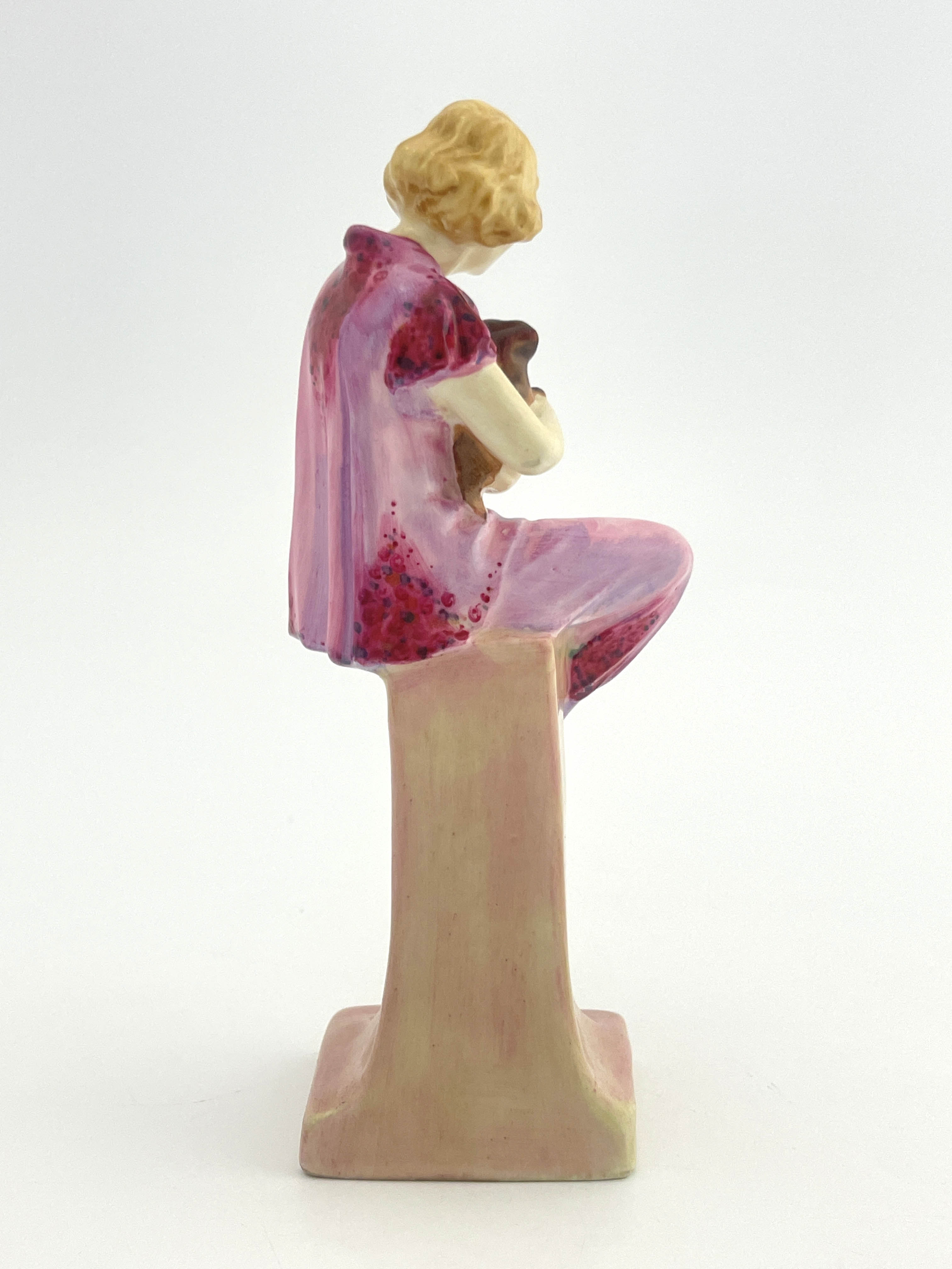 Leslie Harradine for Royal Doulton, a figure, Lido Lady - Image 3 of 6