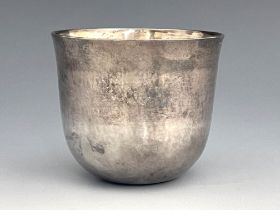 A George III Irish provincial silver tumbler cup, William Fitzgerald, Limerick circa 1800