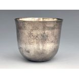 A George III Irish provincial silver tumbler cup, William Fitzgerald, Limerick circa 1800