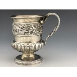 A George III siler mug, Rebecca Emes and Edward Barnard, London 1813