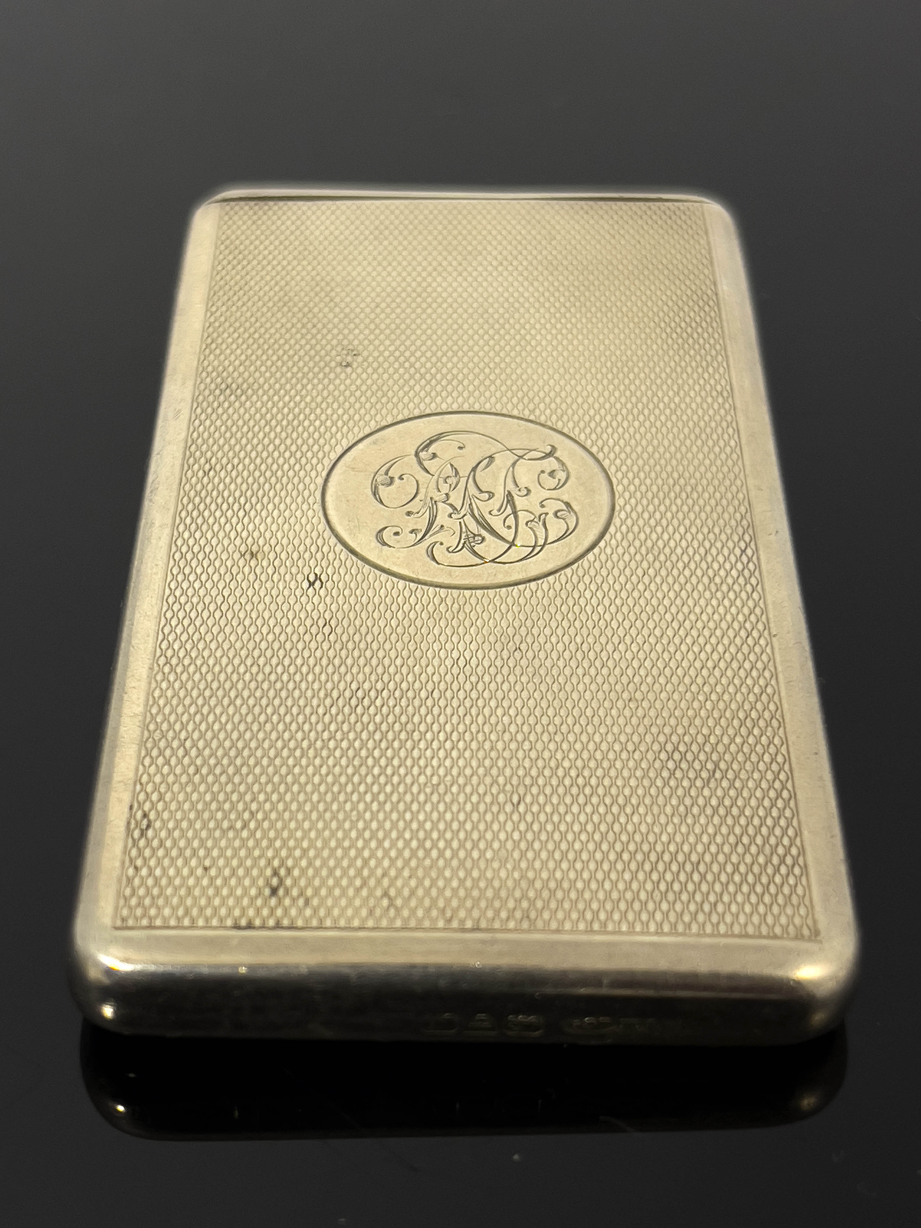 A George V silver card case, Sampson Mordan & Co, - Image 2 of 4
