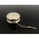 An Elizabeth II silver yoyo, Practical Silverware, London 2001