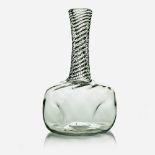 Thomas Webb and Sons, an Arts and Crafts glass carafe