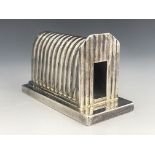 A George VI silver model of an Anderson bomb shelter, Alex Clark Co. Ltd., Birmingham 1938