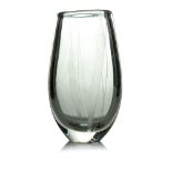 Sven Palmqvist for Orrefors, a Modernist Swedish glass vase