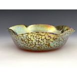 Loetz, a Secessionist iridescent glass bowl