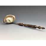 A George III silver coin set ladle, Josiah Snatt, London 1804