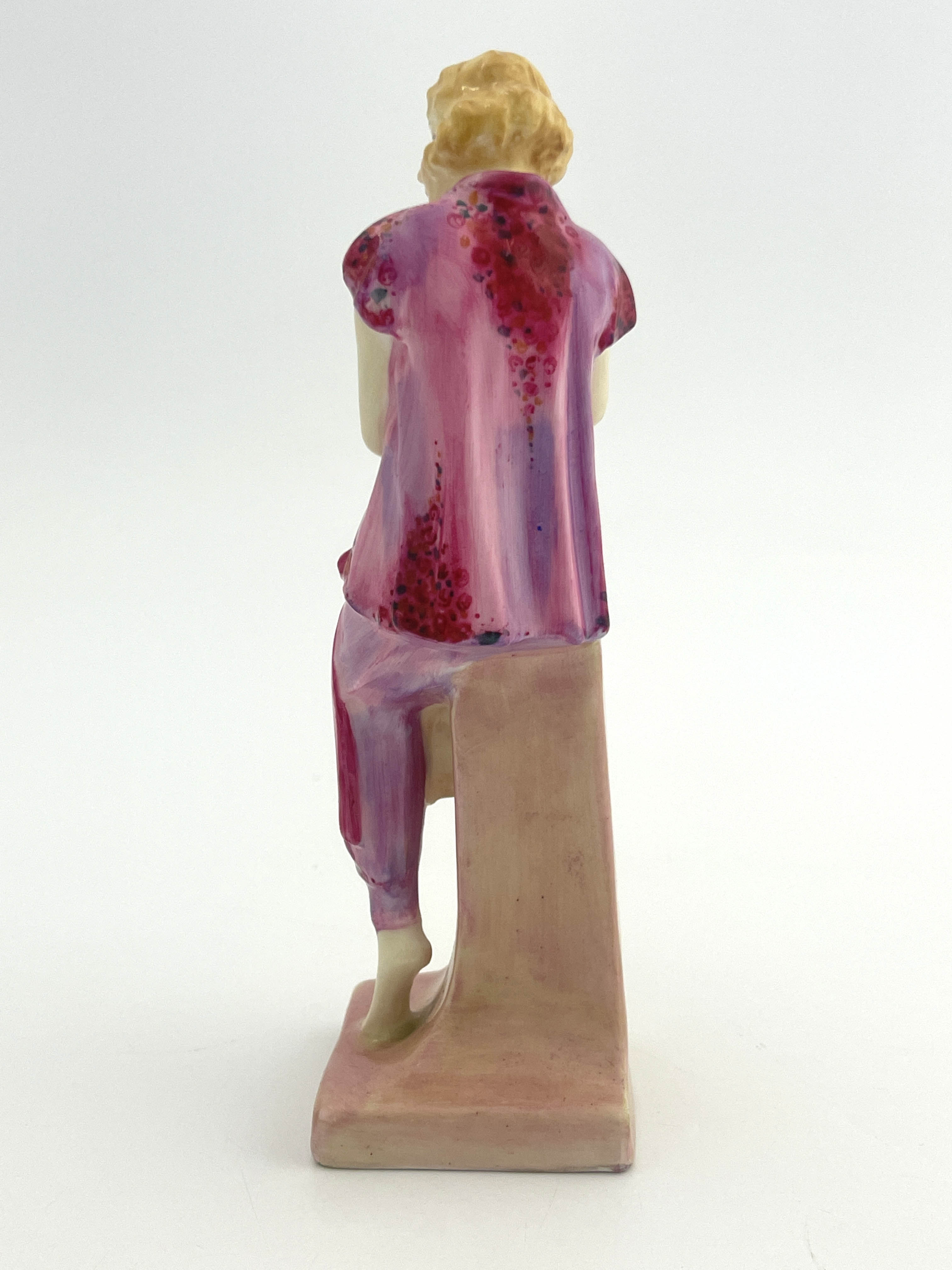 Leslie Harradine for Royal Doulton, a figure, Lido Lady - Image 4 of 6