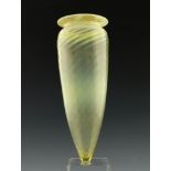 A large Arts and Crafts opaline glass shade or amphora vase