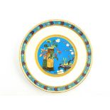 Christopher Dresser for Minton, an Aesthetic Movement plate