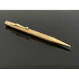 Yard O Led, a 9 carat gold propelling pencil