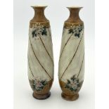 Eliza Simmance for Royal Doulton, a pair of stoneware vases