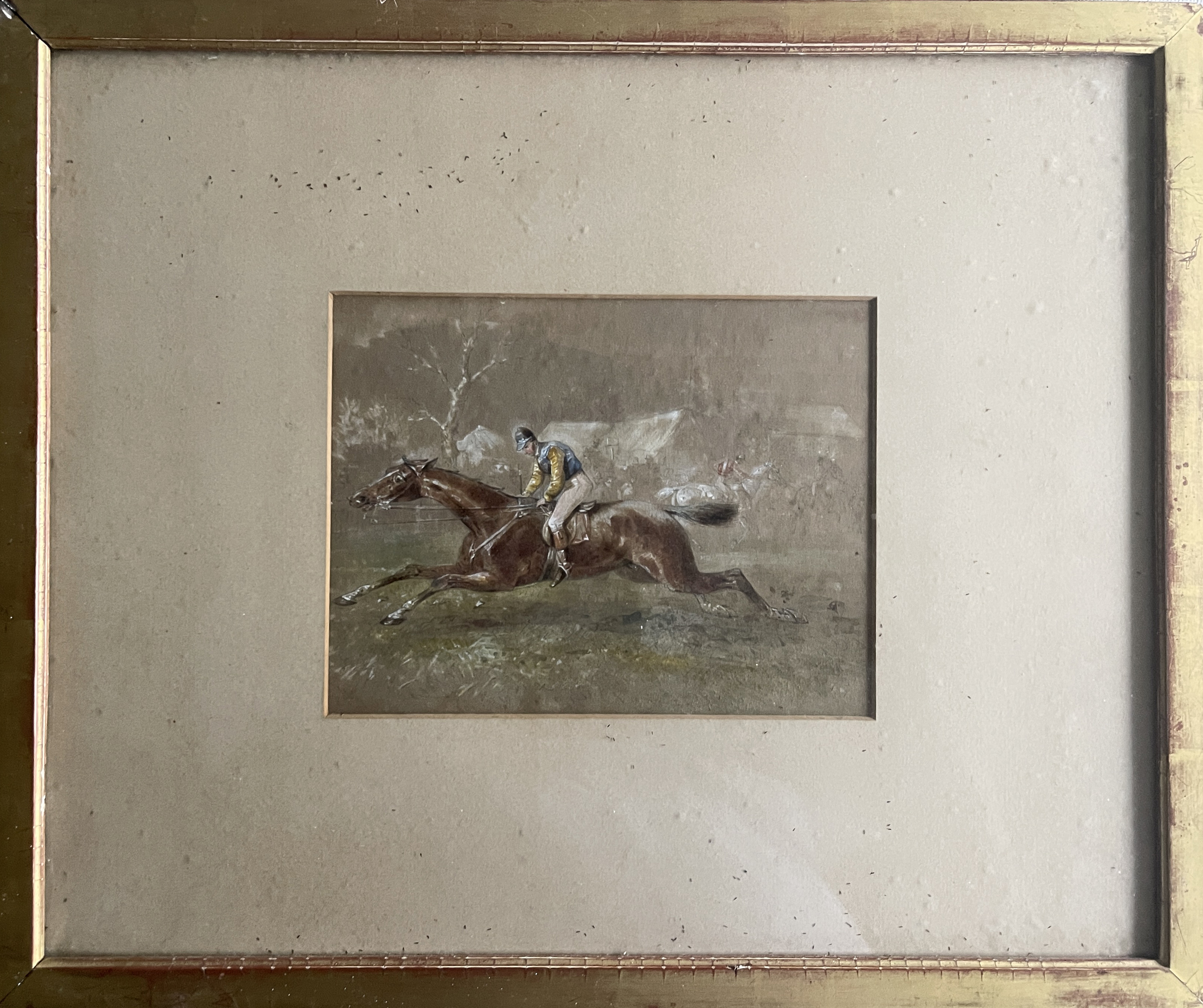 J..H..Meir (?) (British, early 20th Century), horse racing, six, one indistinctly signed and dated - Image 14 of 17