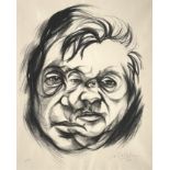 Jacques Saraben (French, 1939), Francis Bacon, signed and dated 1979 l.r., Ed. EA, print, 48 by
