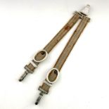 A set of suspension straps for a German Third Reich Red Cross Officer's dagger