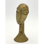 Franz Hagenauer, an Art Deco brass bust