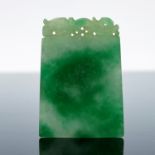 A Chinese jade pendant