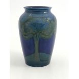 William Moorcroft, a Moonlit Blue vase