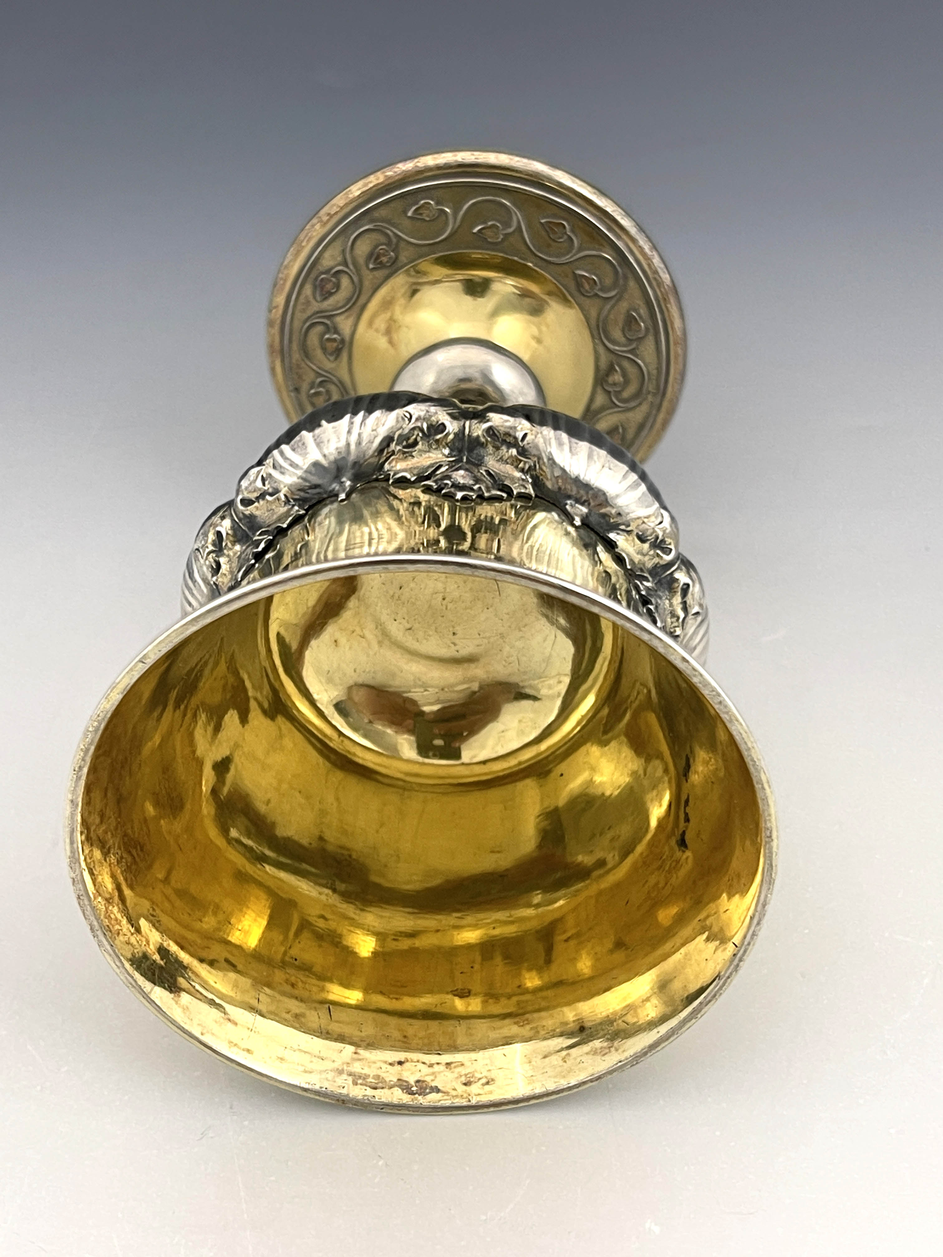 A William IV silver parcel gilt goblet, William Bateman II, London 1834 - Image 2 of 5
