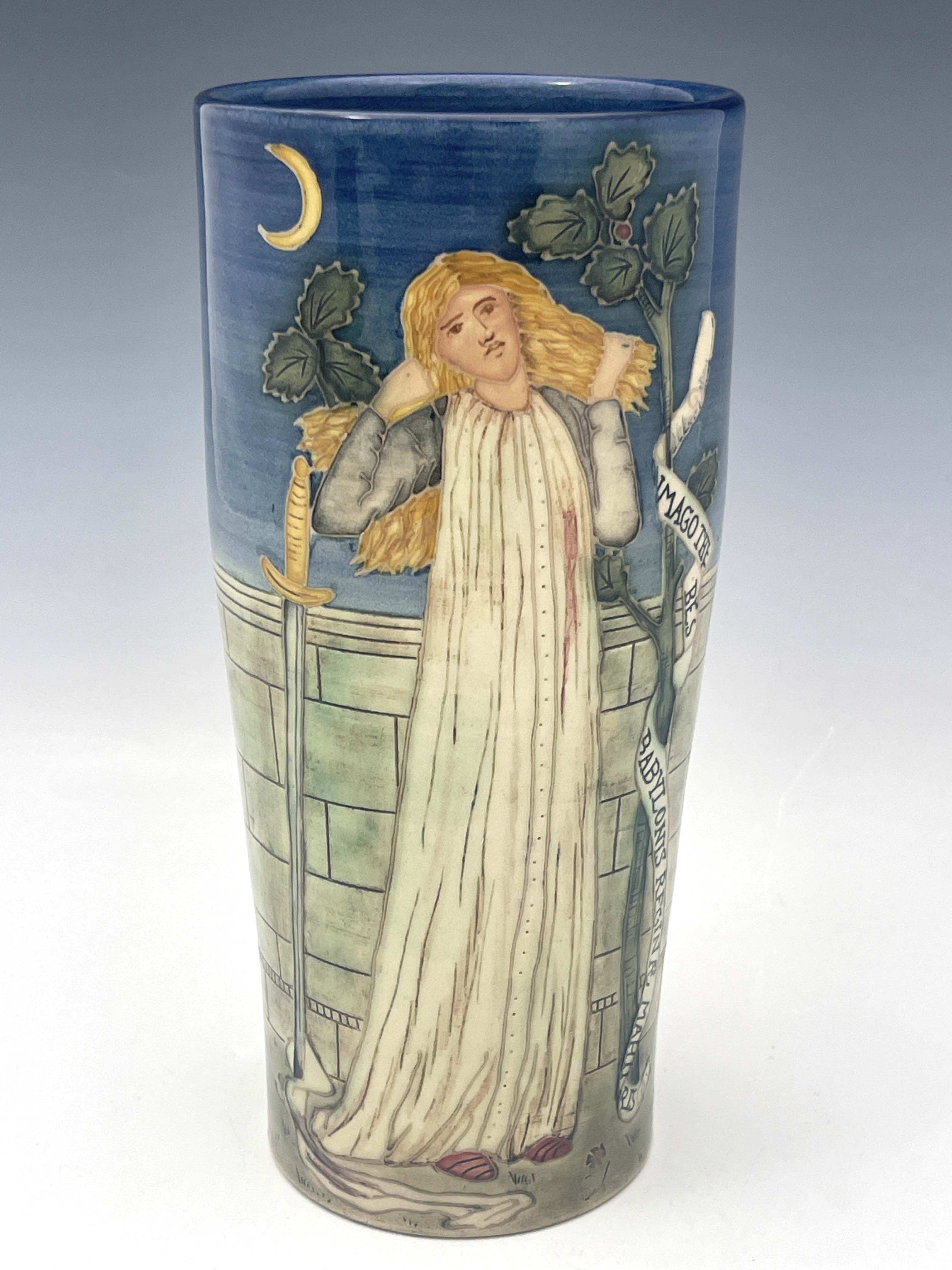 Sally Tuffin for Dennis Chinaworks, Shakespeare Thisbe vase after a design by William Morris - Image 5 of 5
