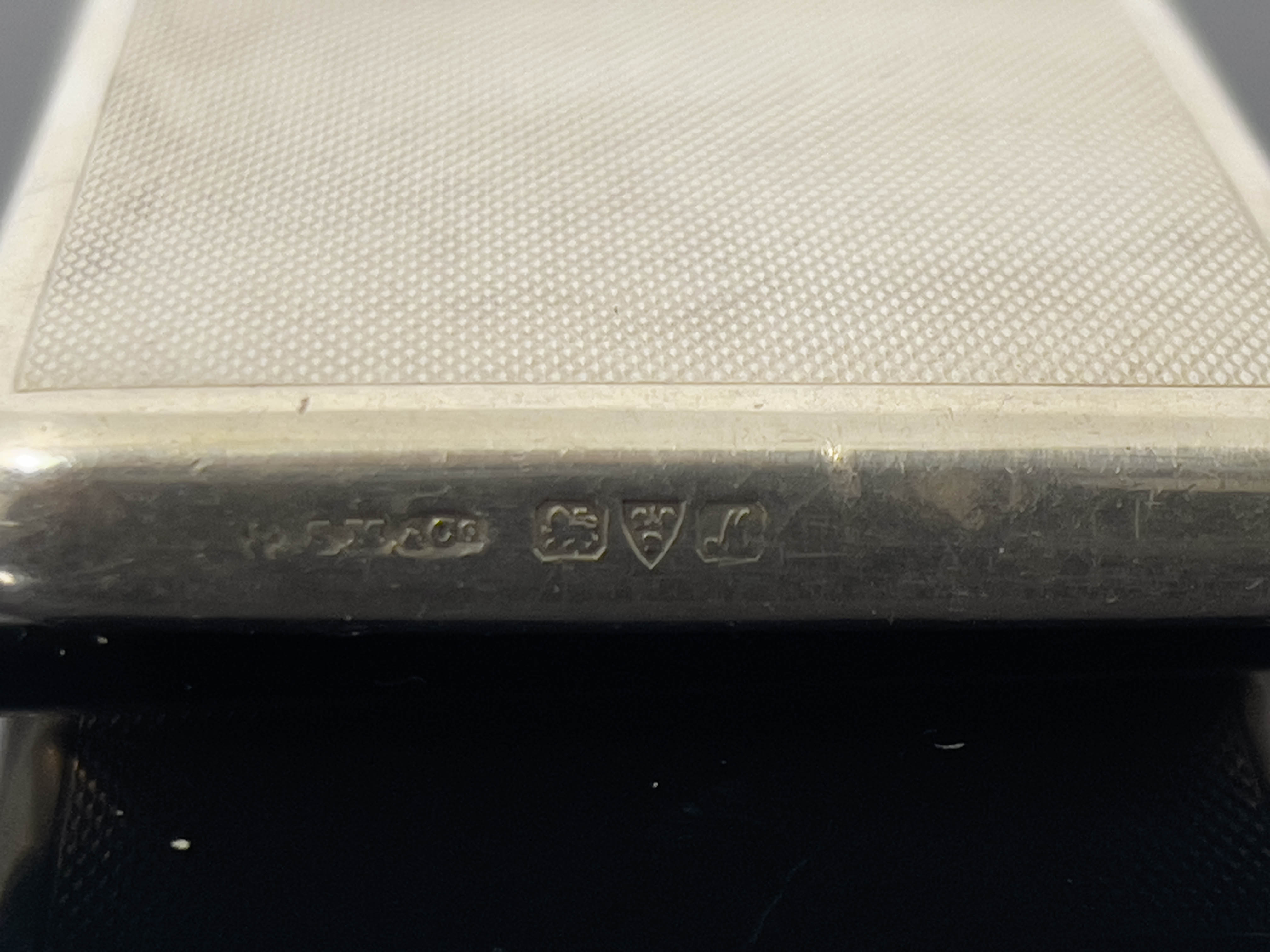 A George V silver card case, Sampson Mordan & Co, - Image 4 of 4