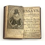 The Essays or Counsels Civil & Moral of Sir Francis Bacon, Lord Verulam Vifcount St Alban, with a
