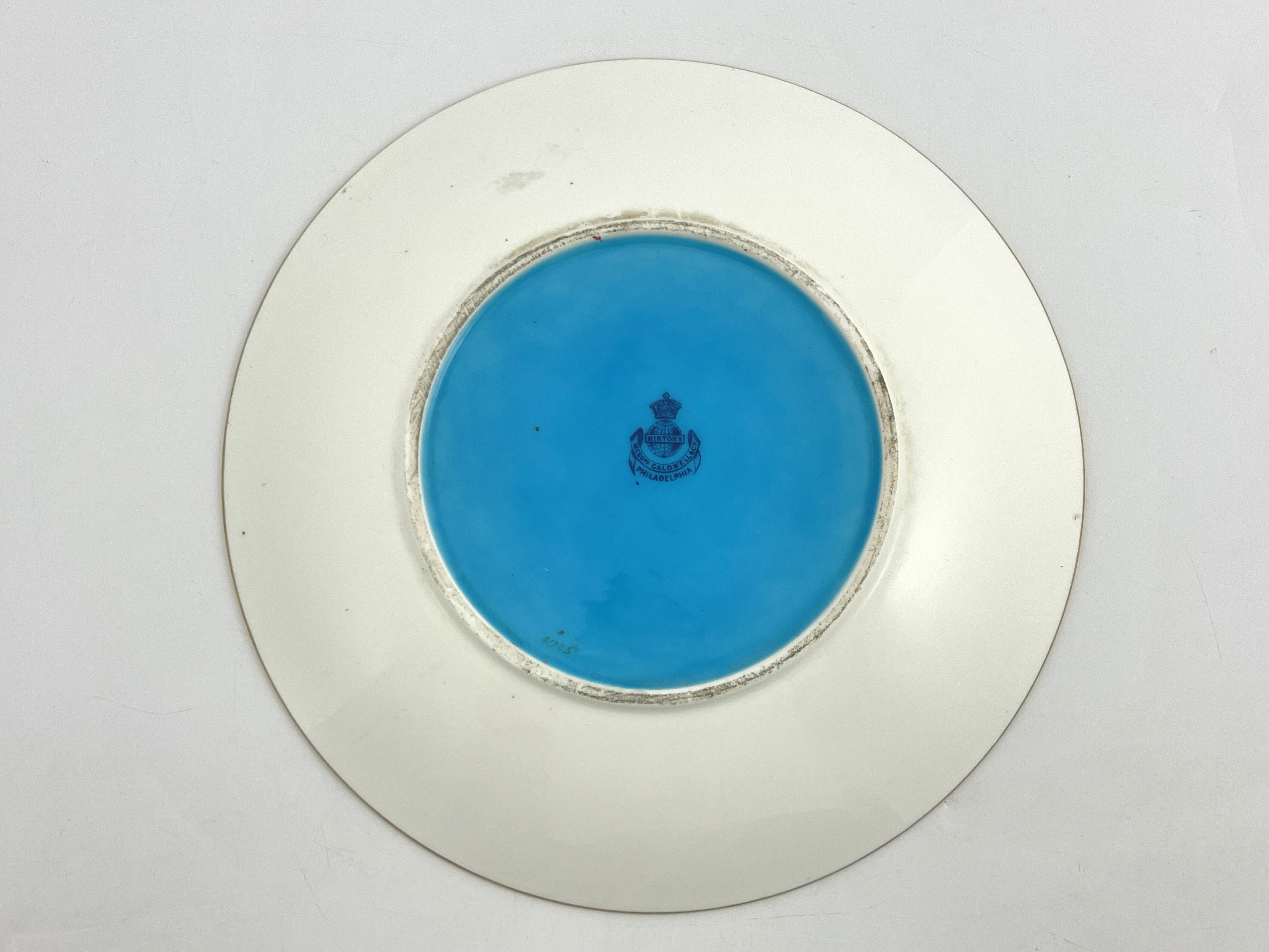 Christopher Dresser for Minton, an Aesthetic Movement plate - Image 3 of 4