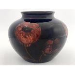 William Moorcroft, a large Flambe Big Poppy vase