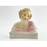 Leslie Harradine for Royal Doulton, a bust figure, Vera