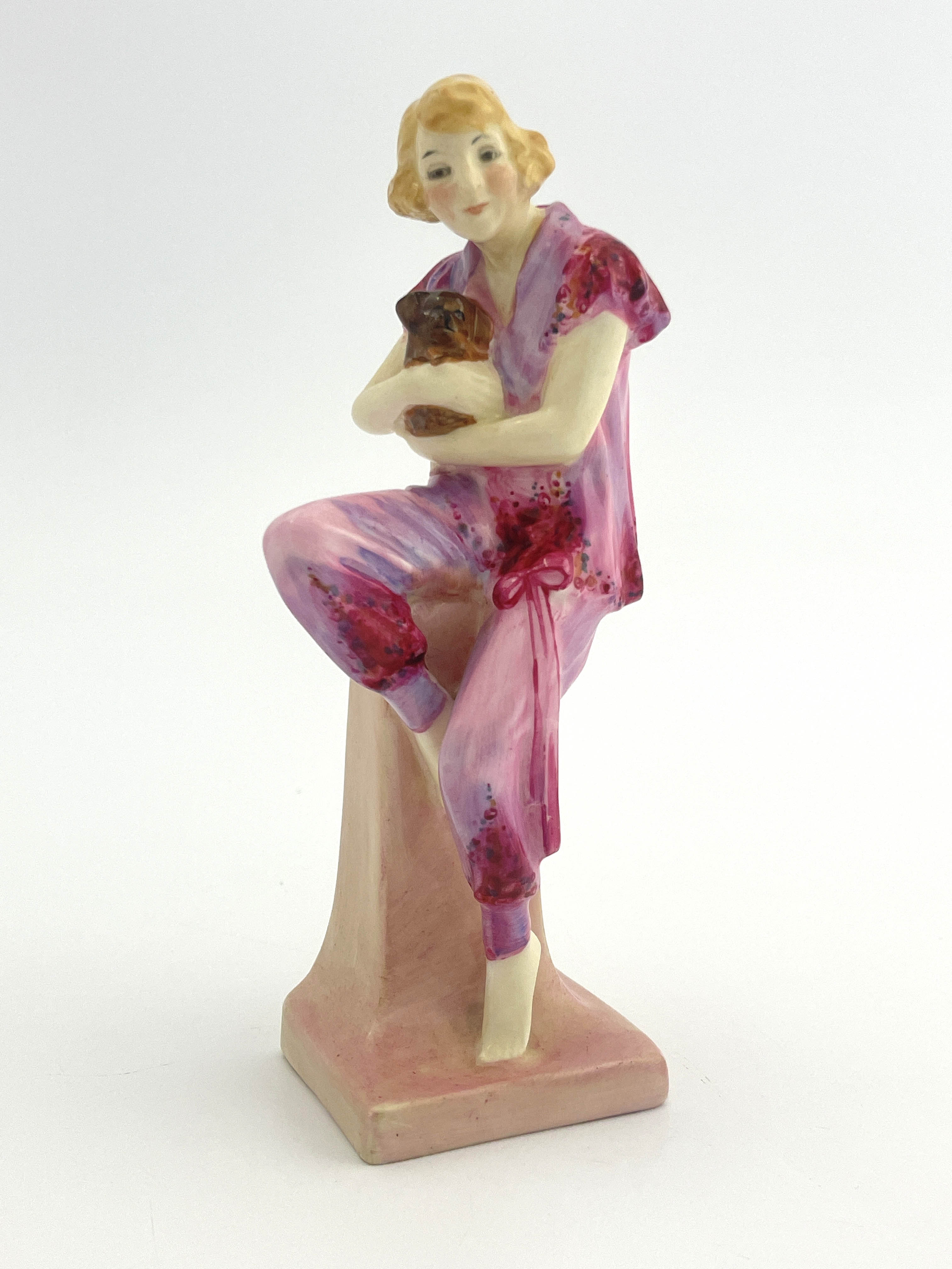 Leslie Harradine for Royal Doulton, a figure, Lido Lady